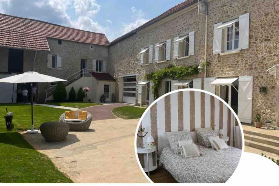 Chambres A La Maison Hermitage Aincourt Exterior foto